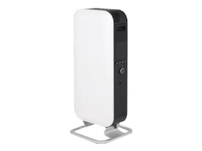 Mill Mill | Varmelegeme | AB-H1000DN | Oliefyldt radiator | 1000 W | Effektniveau 3 | Velegnet til rum op til 12-16 m² | Sort