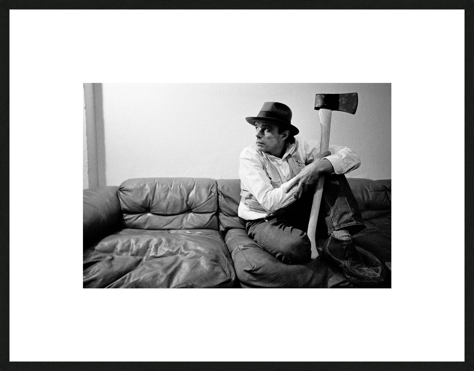 Joseph Beuys by Robert Lebeck - Limited Edition. Edition of: 150. Signed.