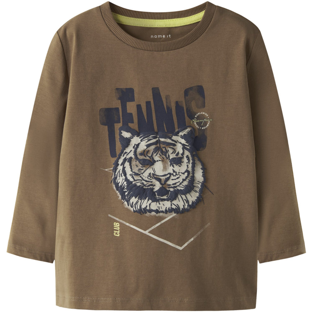Køb Name It Toasted Coconut Nmmtim Ls Nreg Top Box