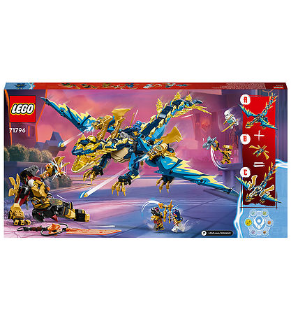 LEGO? Ninjago - Elementdrage mod kejserinde-kamprobotten 71796 -