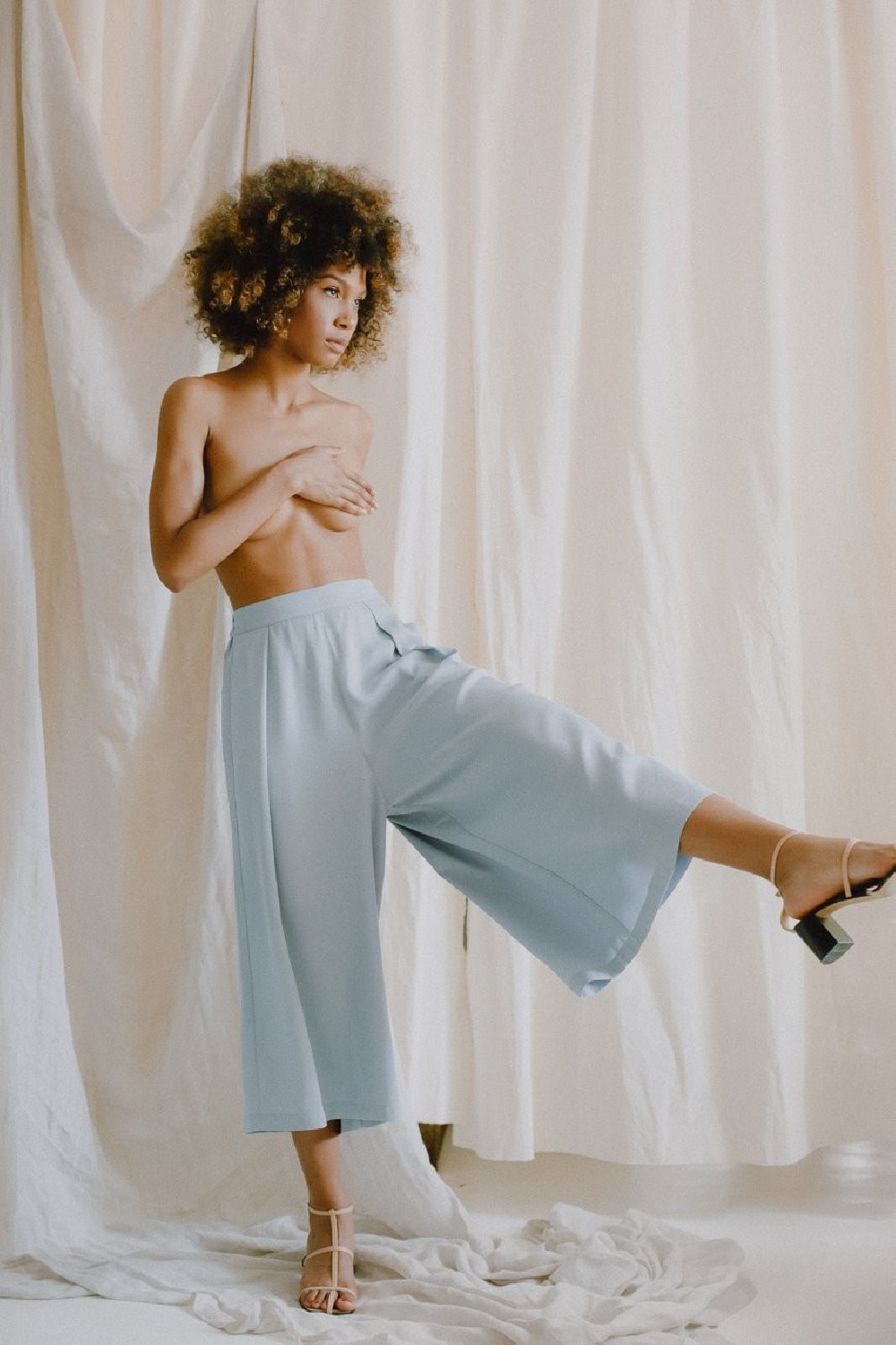 Cossac TESTARTIKEL: Hose Palazzo Trousers Rust
