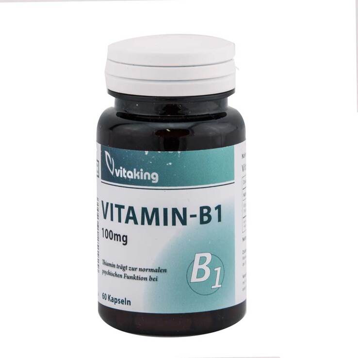 Vitamin B1 100 mg Kapseln 60 St., 60 St