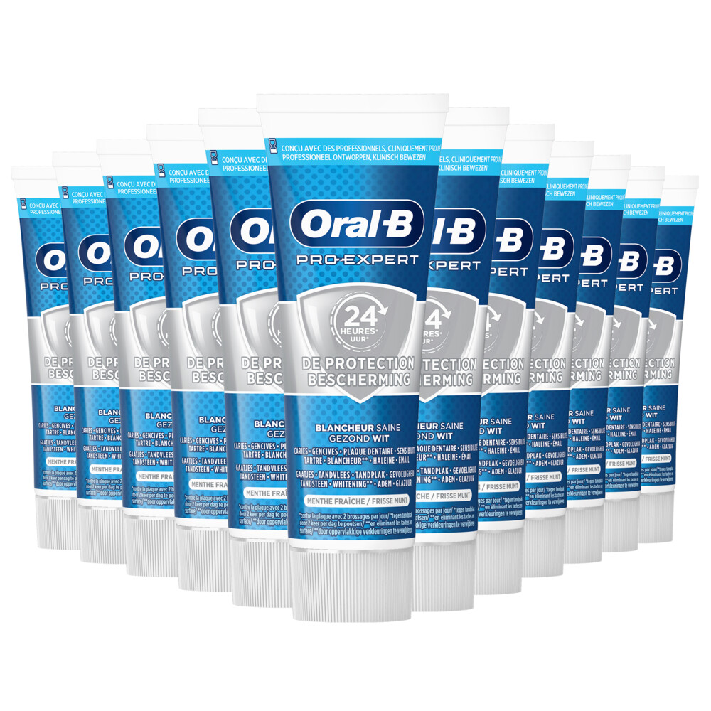 12x Oral-B Tandpasta Pro-Expert Gezond Wit75 ml