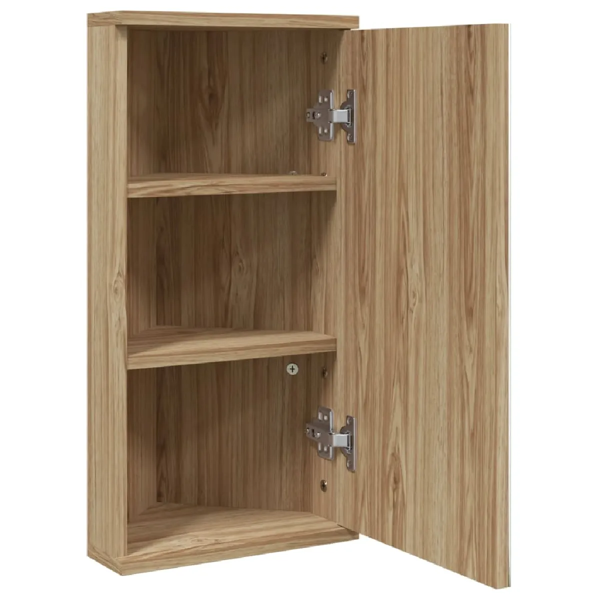 VidaXL Armoire d'angle miroir