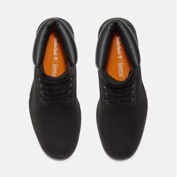 Bota Radford de 6 polegadas para homem na cor preta
