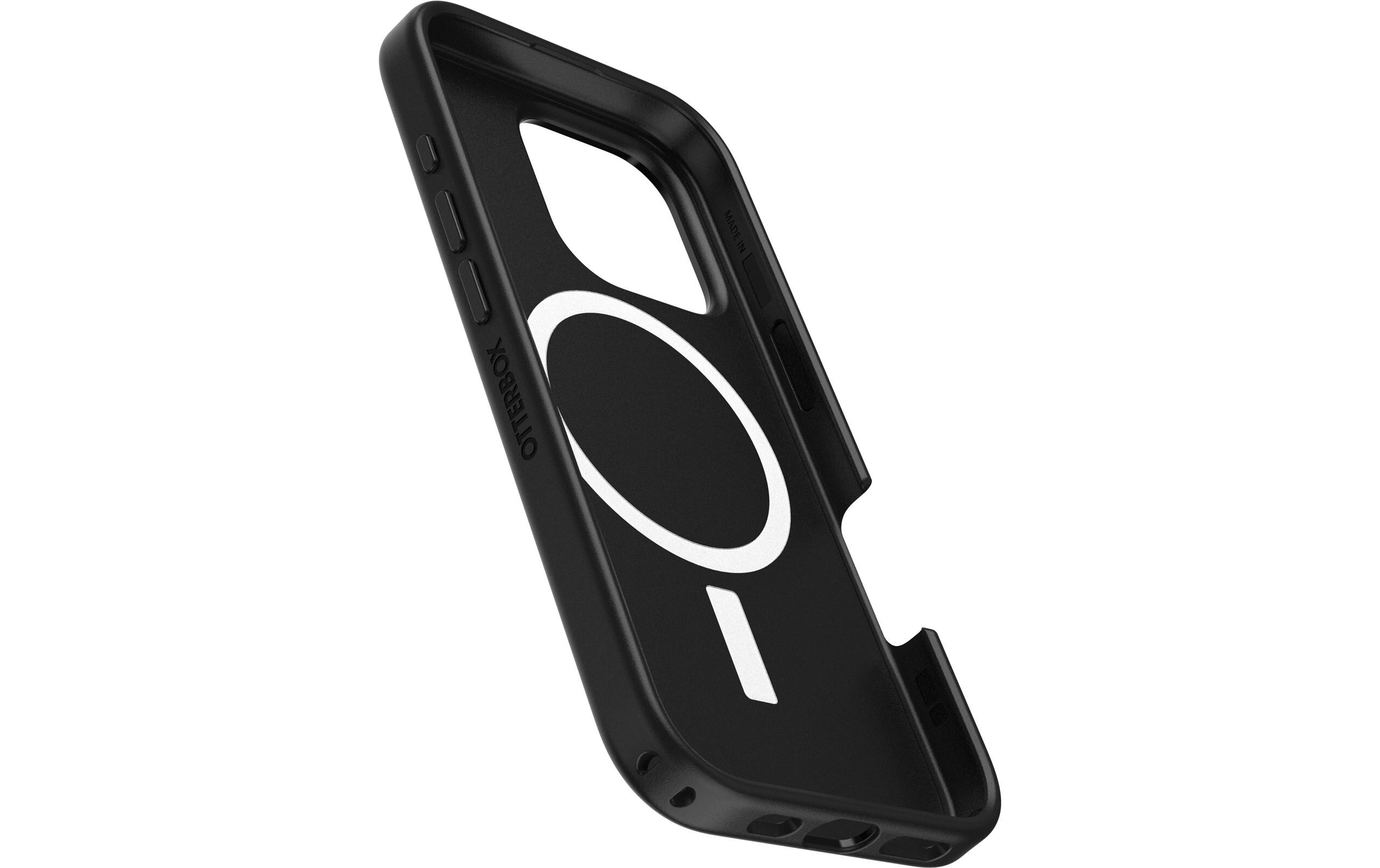 Back Cover Symmetry iPhone 16 Pro SchwarzSchutzhülle für das Apple iPhone 16 Pro mit MagSafe Lademöglichkeit