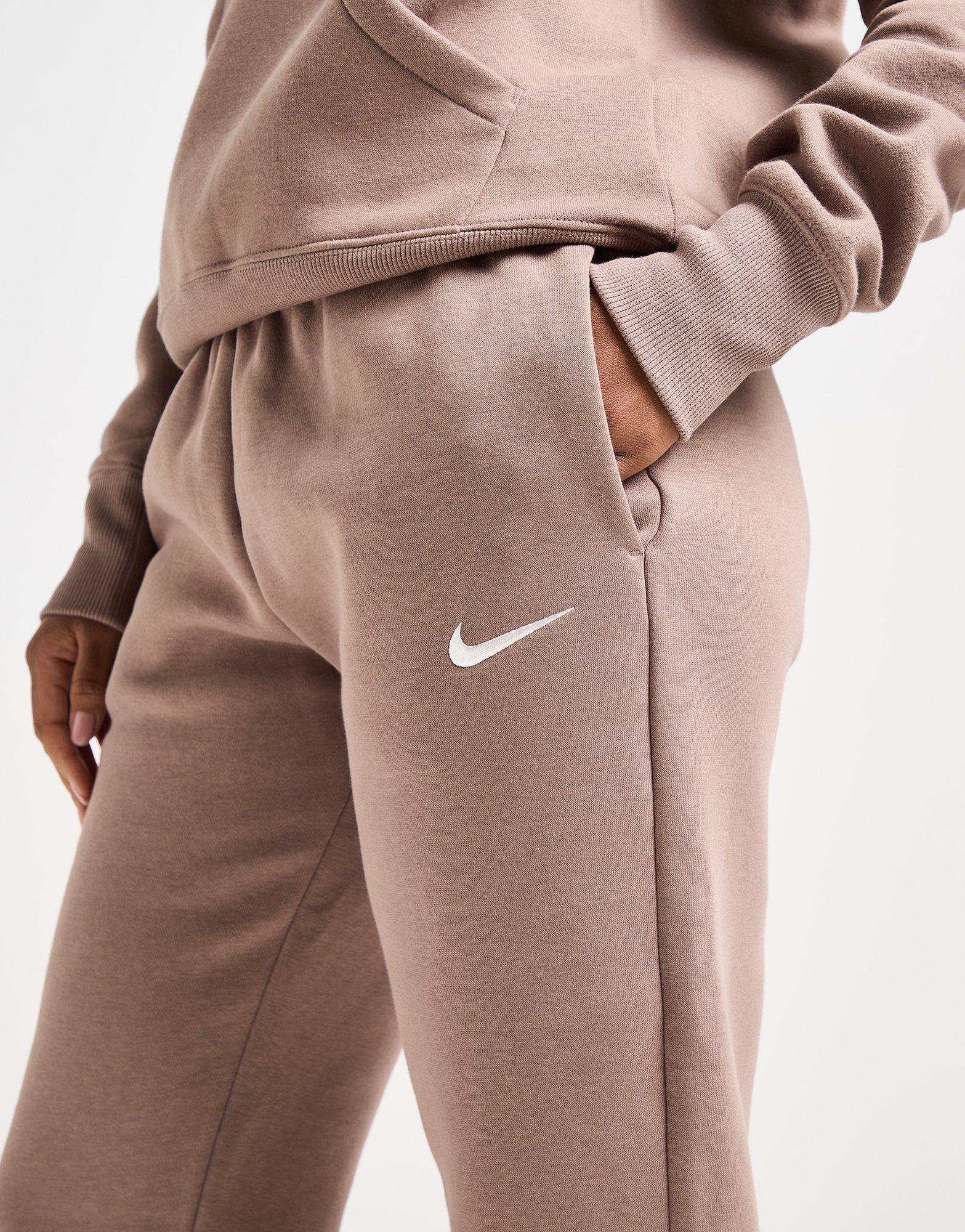 Nike Pantalon de survêtement taille mi-haute Phoenix Fleece Femme