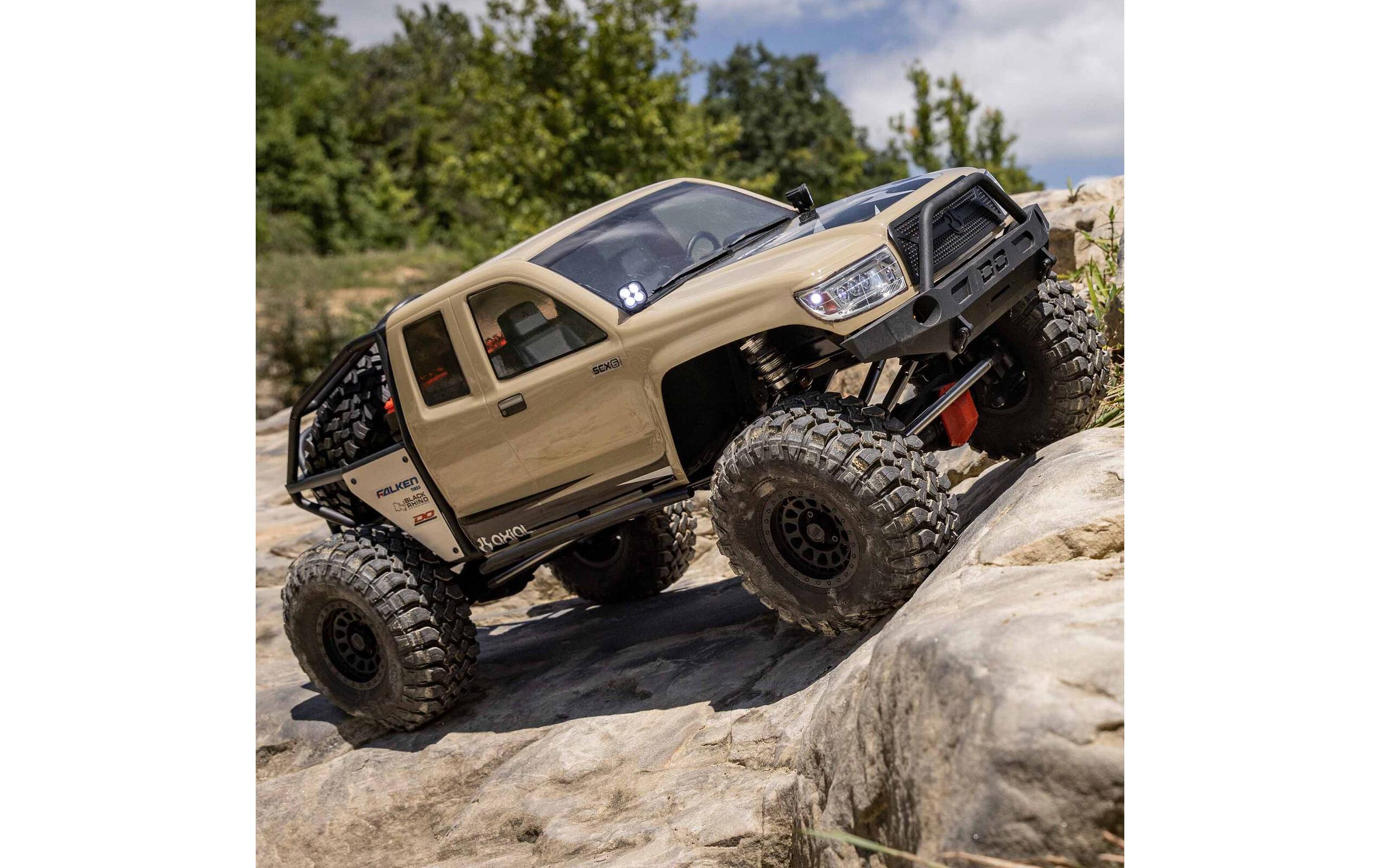 Rock Crawler SCX6 Trail Honcho 4WD Sand, ARTR, 1:6<br>Grosser Rock Crawler mit leistungsstarken Spektrum Komponenten