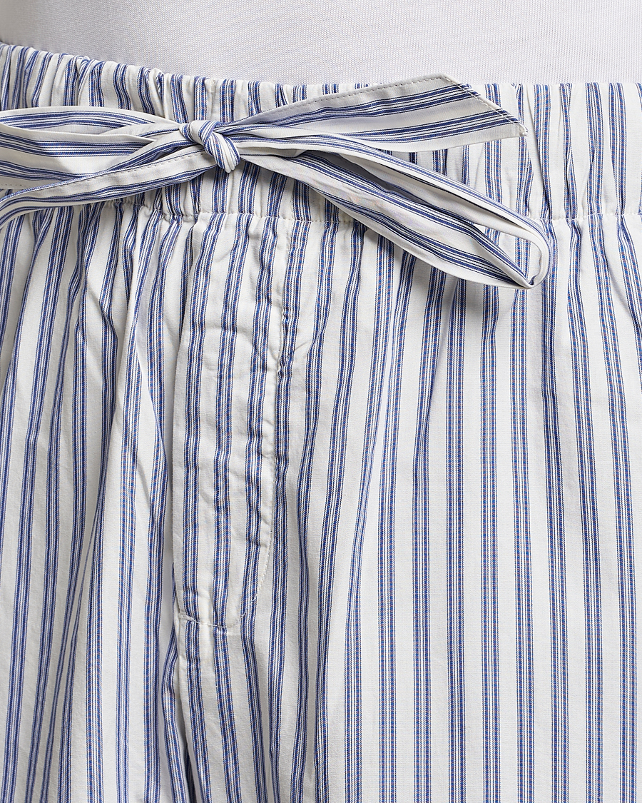Tekla Poplin Pyjama Pants Skagen Stripes
