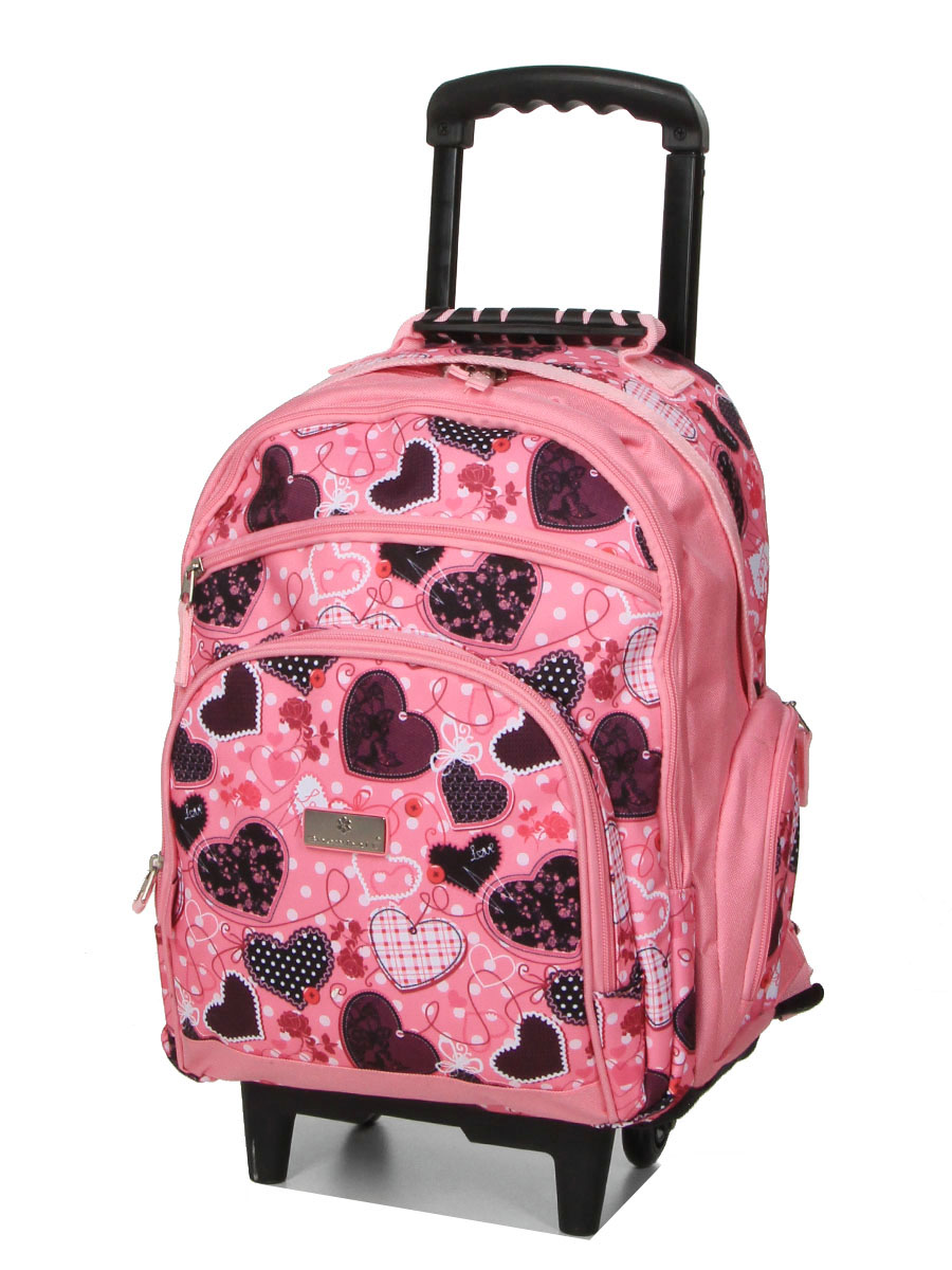 Sac À dos À roulettes Snowball Romantique Coeur