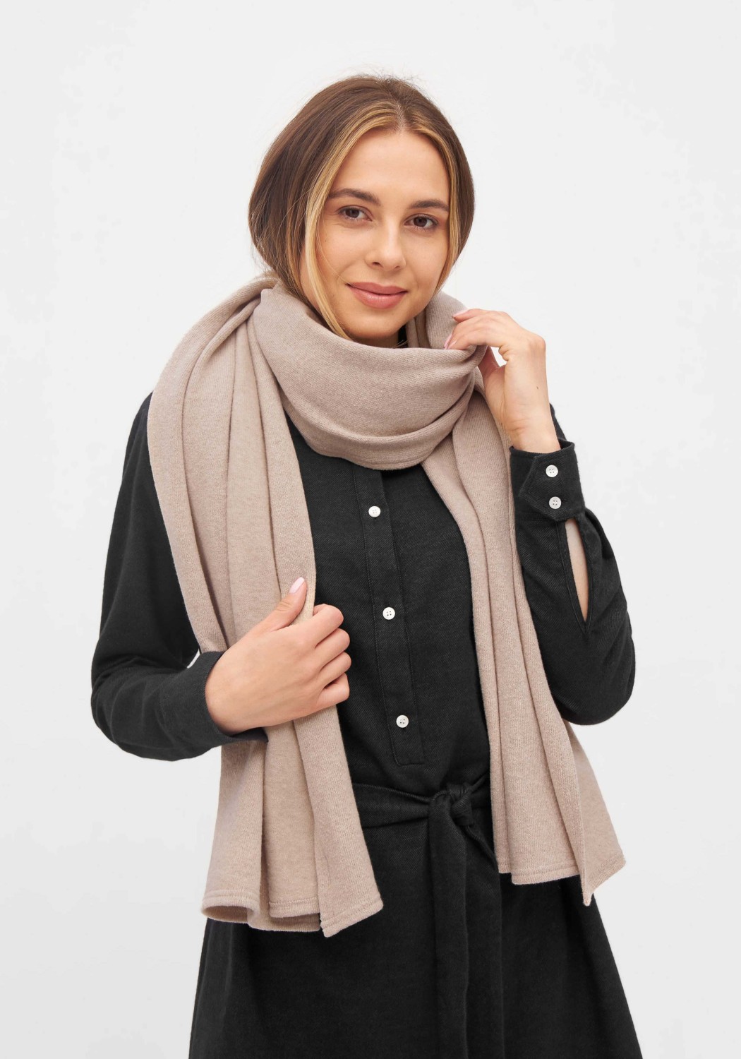Givn Berlin Schal Dana Light Beige