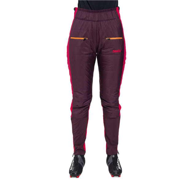 Pantalon ski de fond SWIX HORIZON PANT W DARK AUBERGINE/CERISE