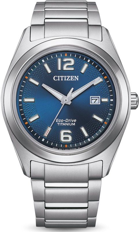 Citizen Horloge AW1641-81L - Zilver - Blauw Wijzerplaat - Eco-Drive