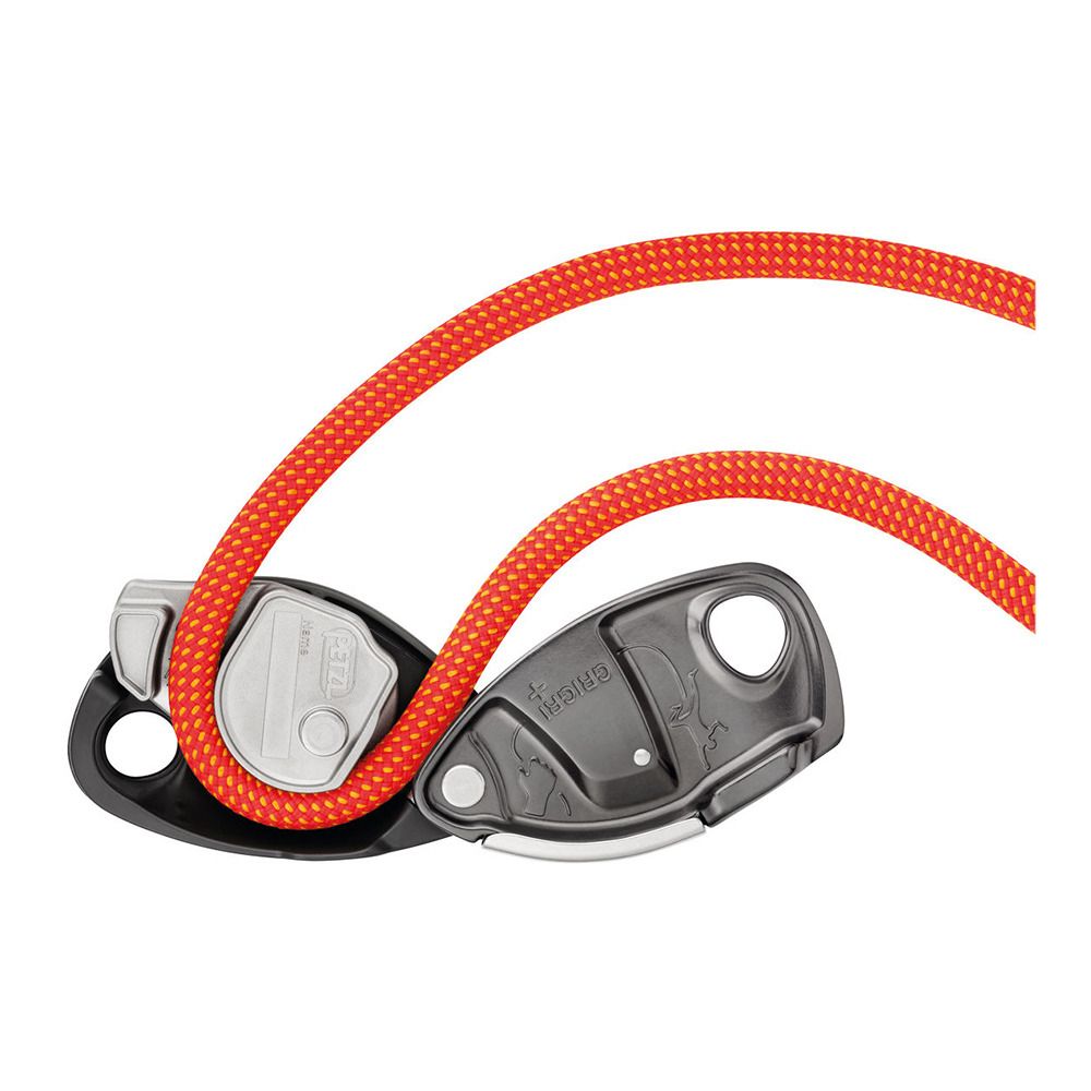 Petzl GRIGRI + - Assureur-descendeur gris
