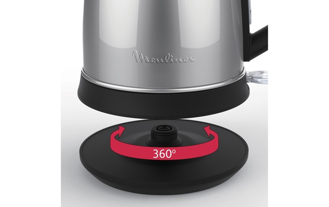 Moulinex Wasserkocher »Subito« 1,7 l 2400 W Wasserstandsanzeige, Entnehmbarer Kalkfilter, Abschaltautomatik