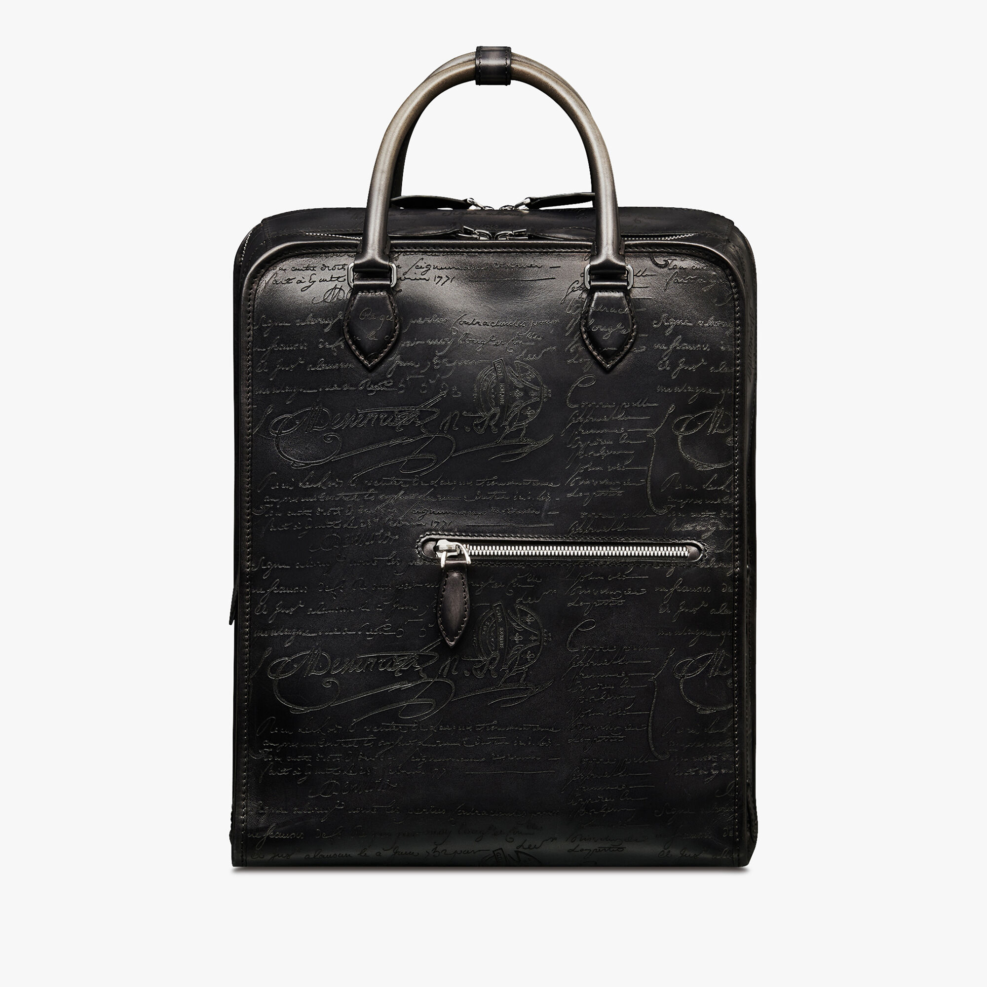 Sac À dos Premier Jour En Cuir Scritto