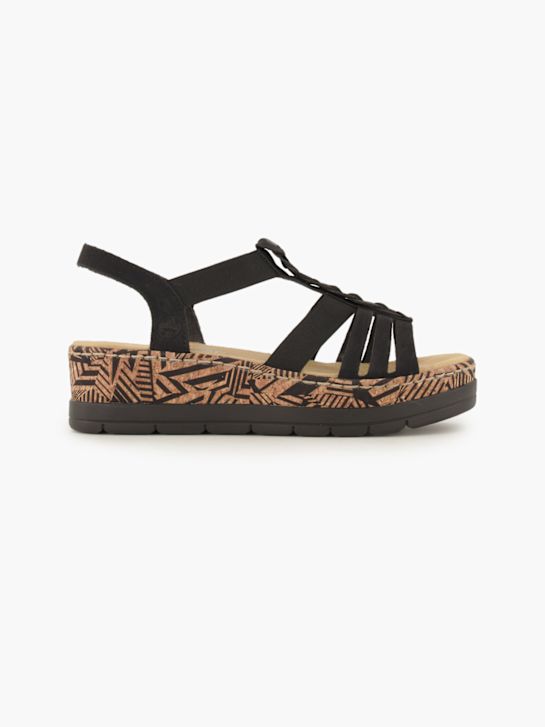 Rieker Sandalette Schwarz