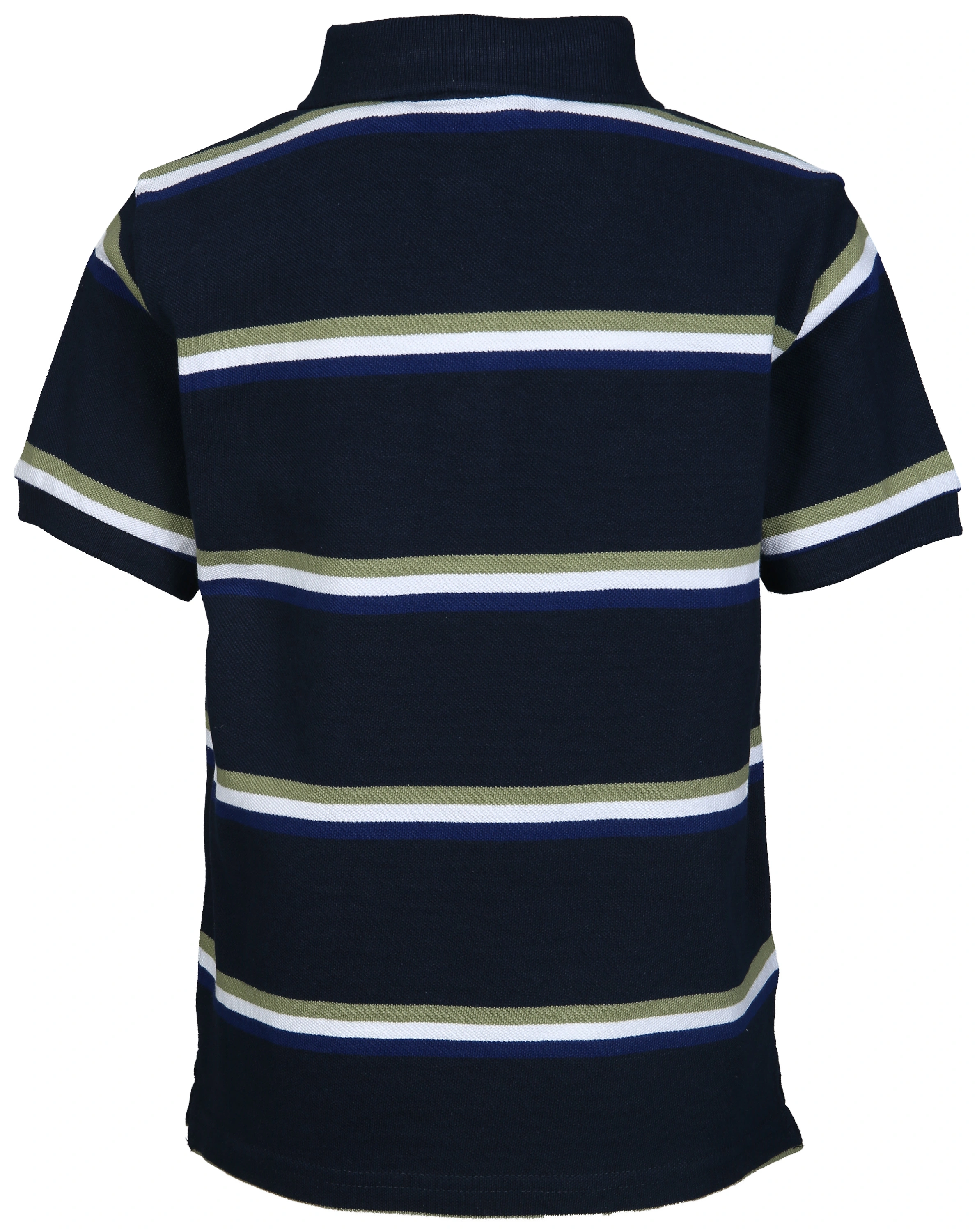 Poloshirt STREIFEN in marinblau
