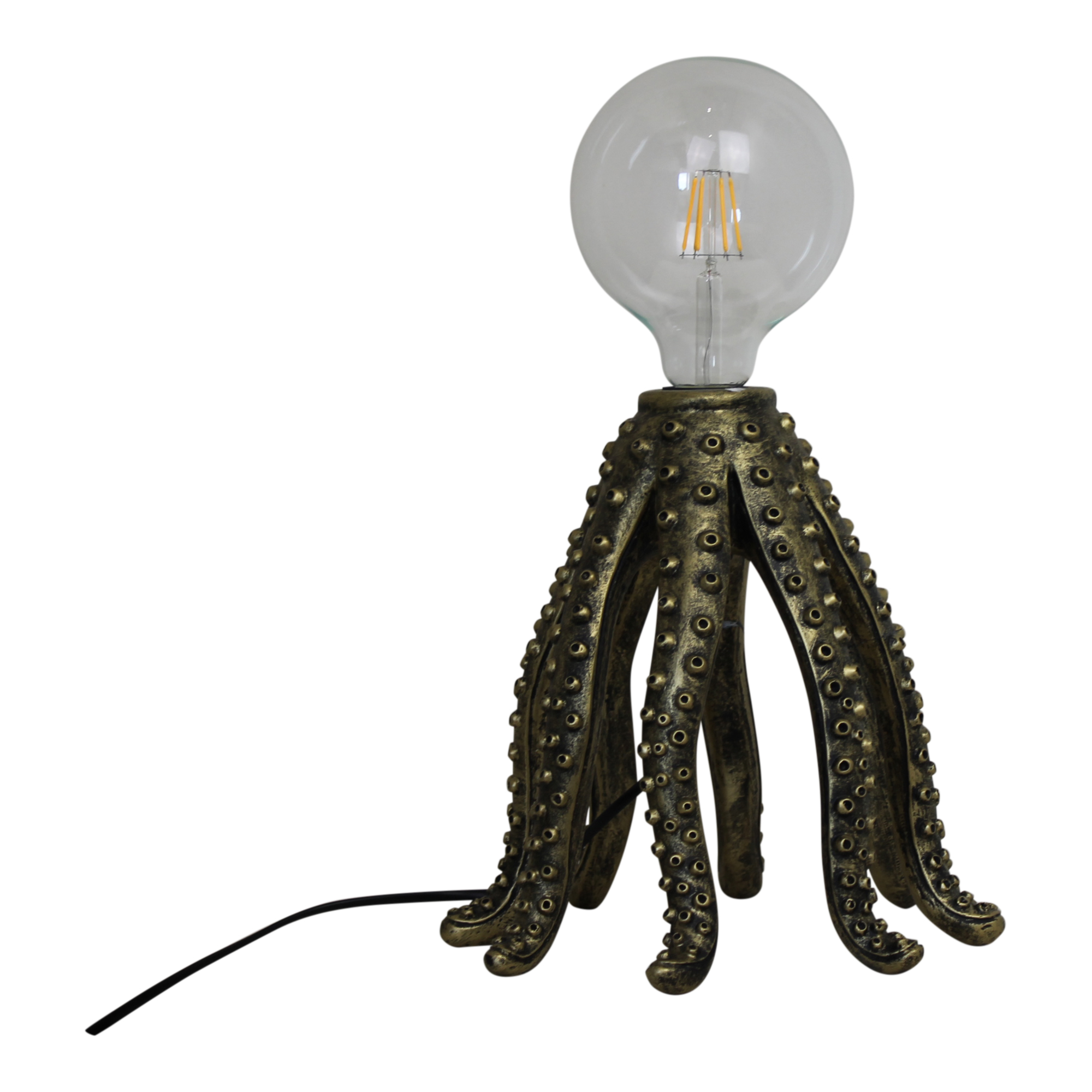 Tafellamp Octopus Octopus Lamp in Goud
