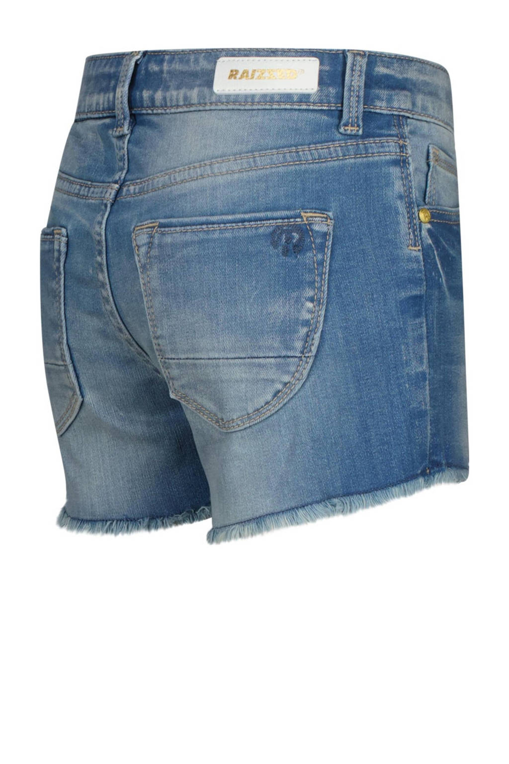 Raizzed denim short Louisiana mid blue stone