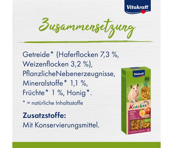 Vitakraft® Kräcker® Original + Frucht &