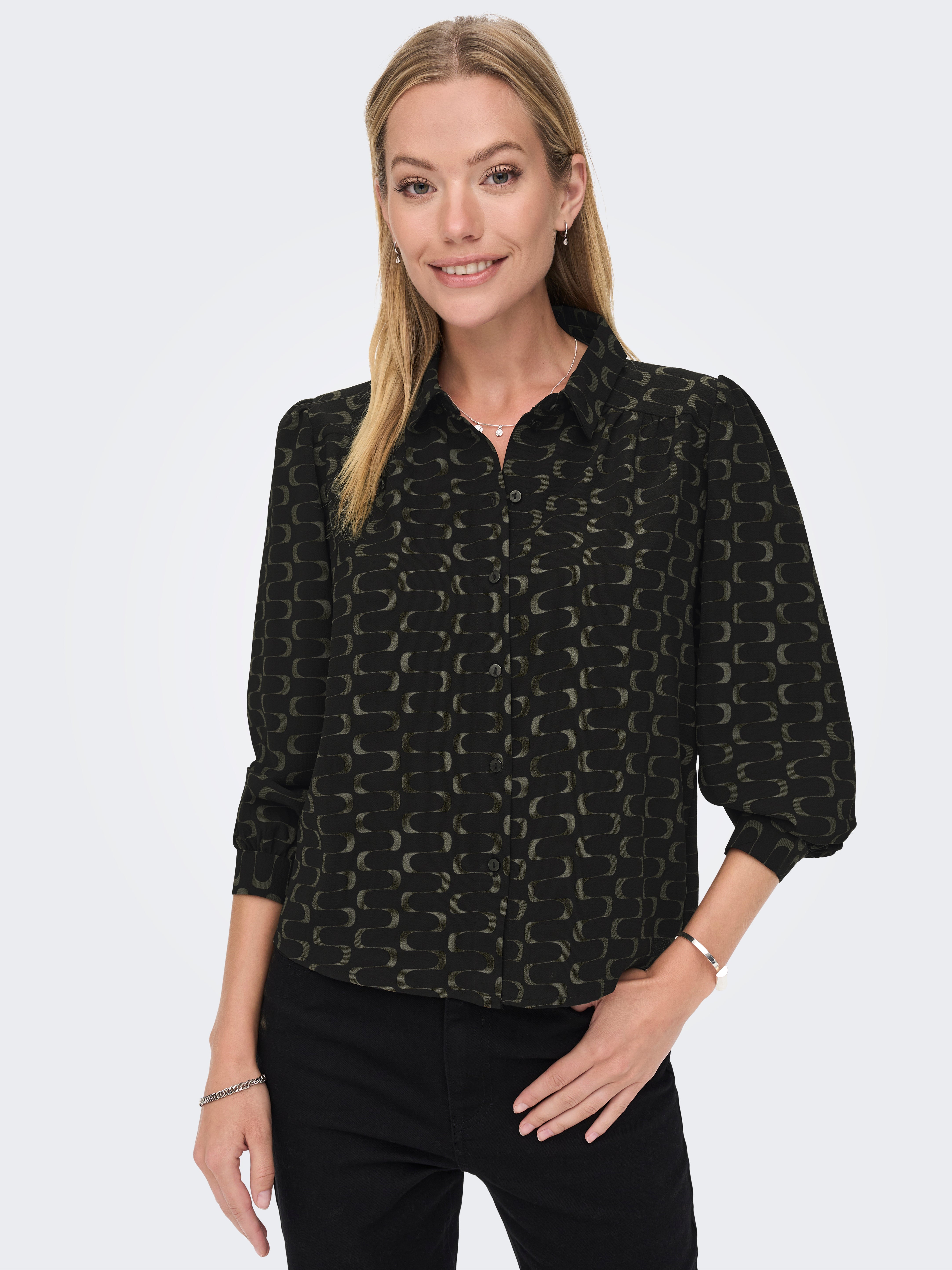 ONLNOVA Hemd Black
