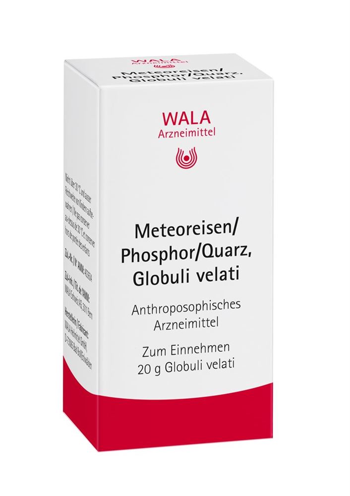 WALA Meteoreisen/Phosphor/Quarz<br>20 g, Flasche, Streukügelchen