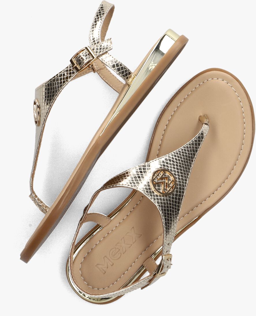 MEXX gouden mexx sandalen nyobi