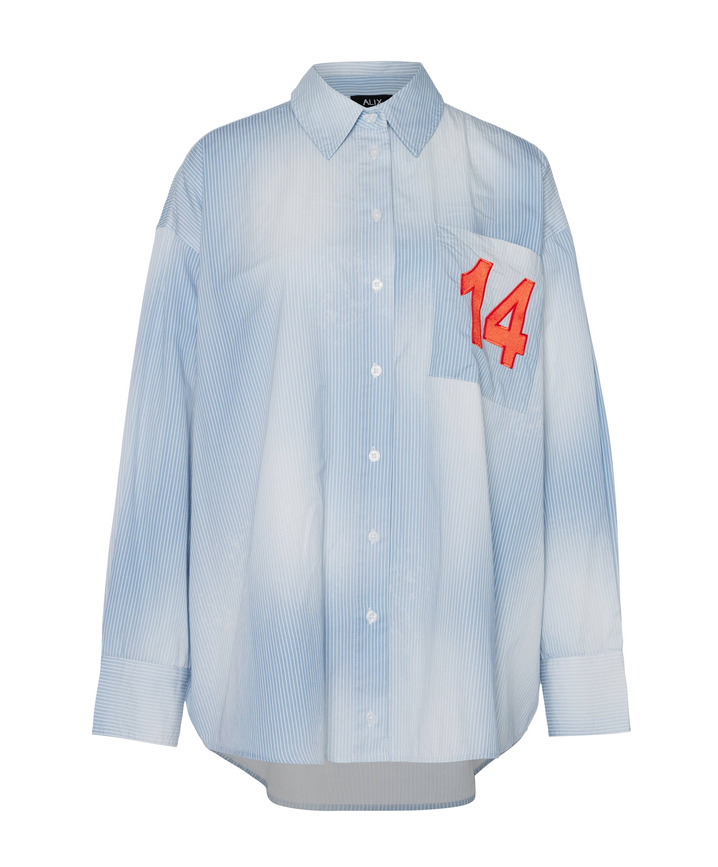 Alix The Label Dames blouse blauw