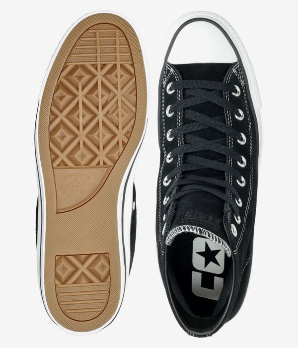 Converse CONS Chuck Taylor High All Star Pro Schuh (black black white)