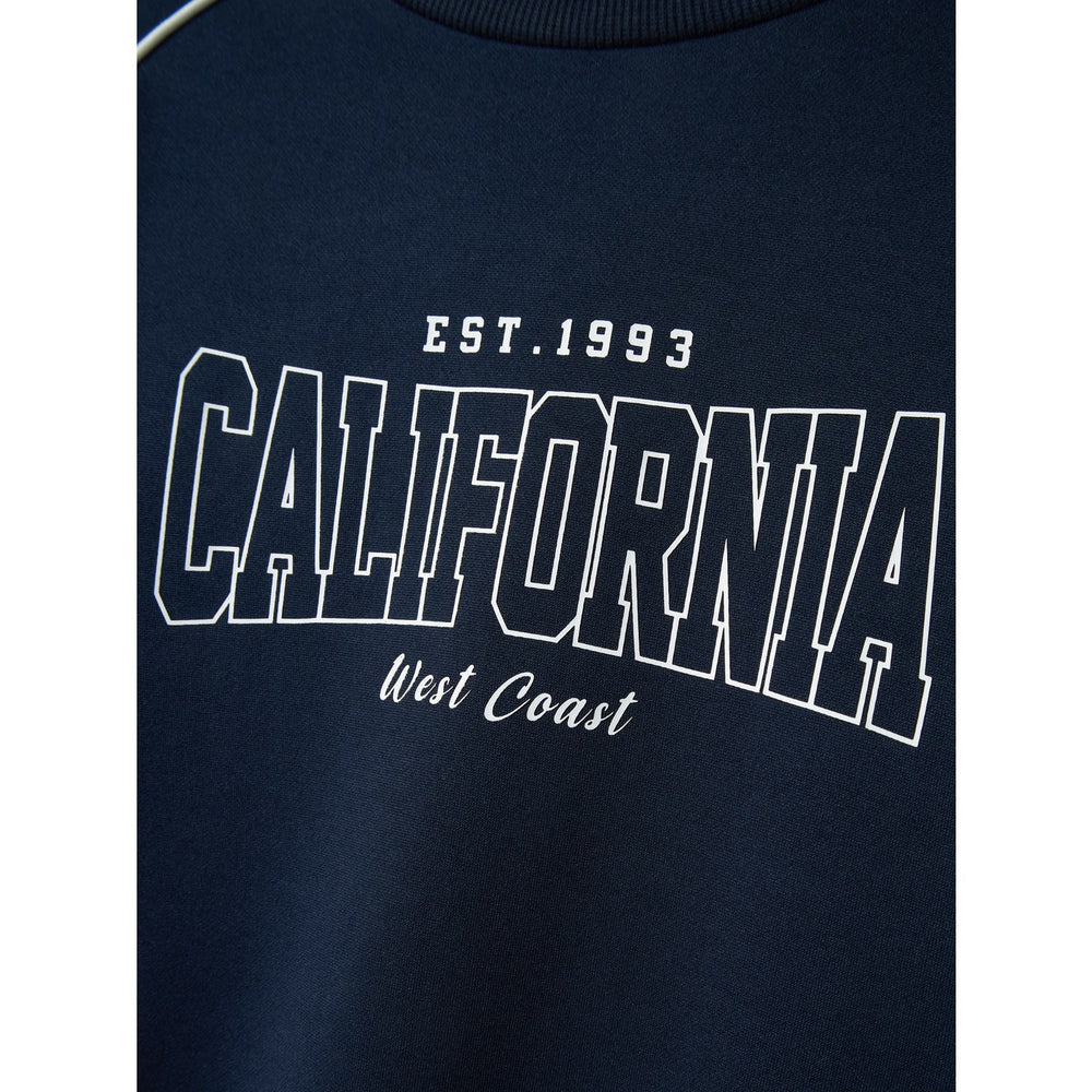 Køb Name It Navy Blazer Delto Regular Light Sweatshirt