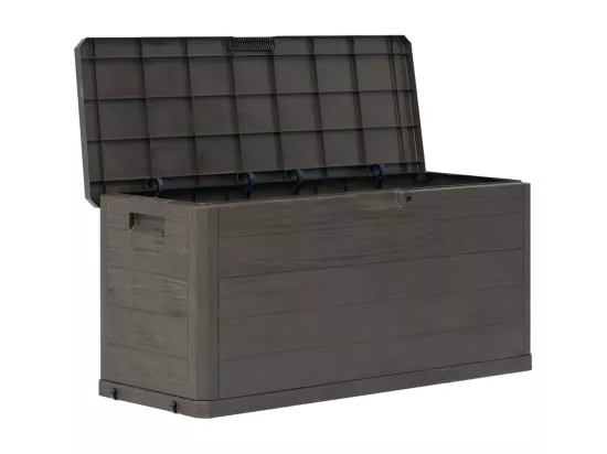 Coffre boîte meuble de marron 117 x 45 x 56 cm 02_0013026