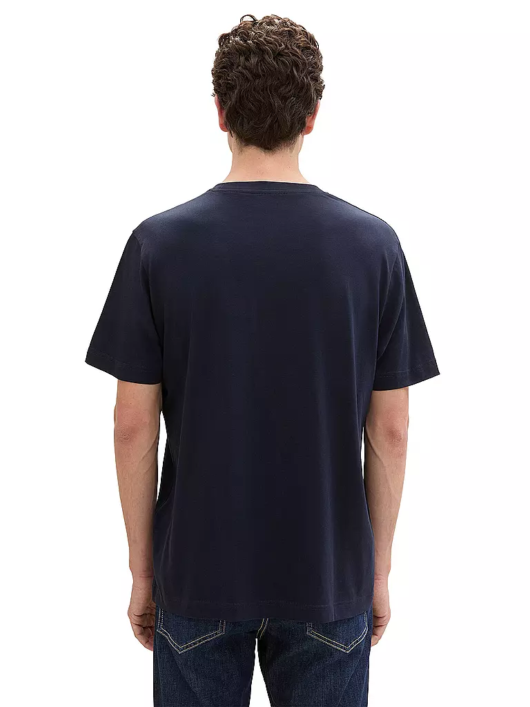 TOM TAILOR Poloshirt dunkelblau