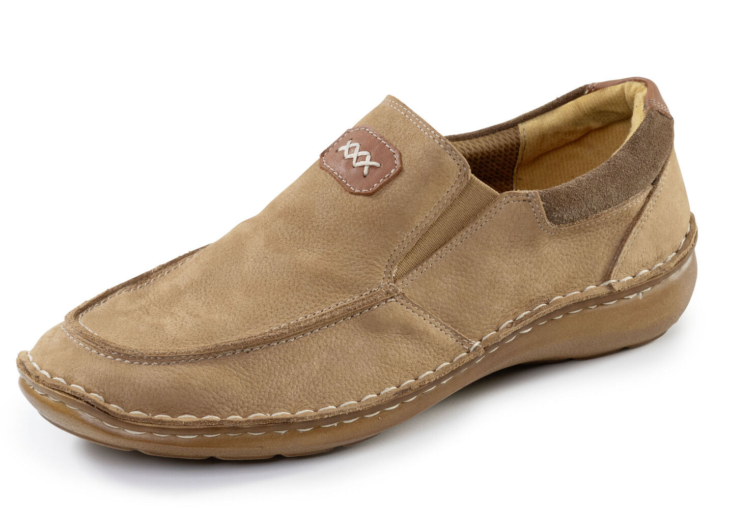 GINO GALANTE, leichte Herren-Slipper, mit herausnehmbarem Fussbett