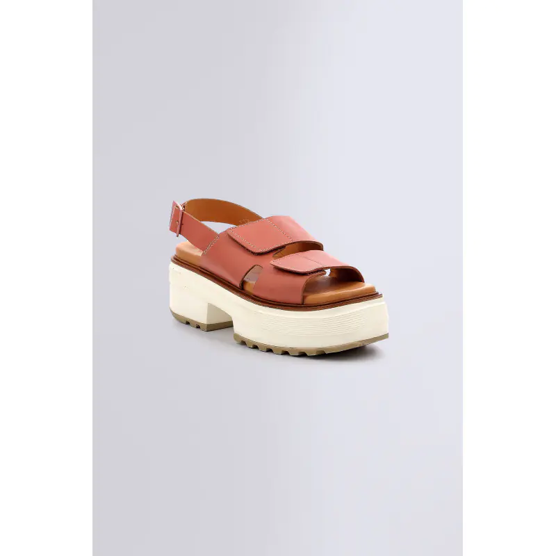 KICK HELIO ROSE SANDALES Cuir Femme