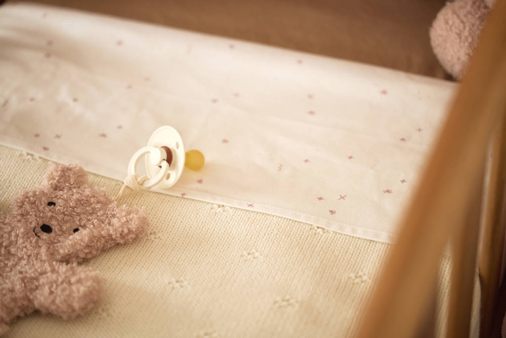 ledikantdeken Cosy Knit - Ivory