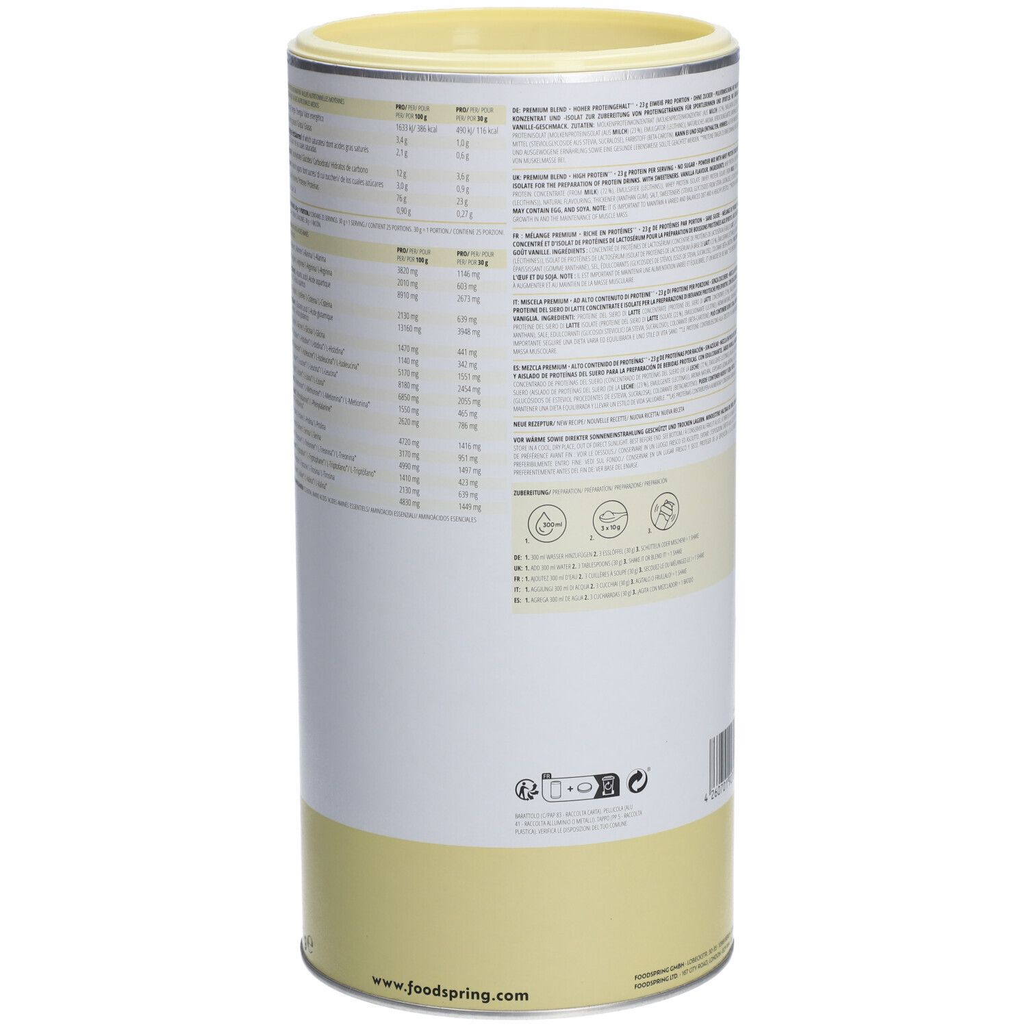 foodspring® WHEY PROTEIN Vanille
