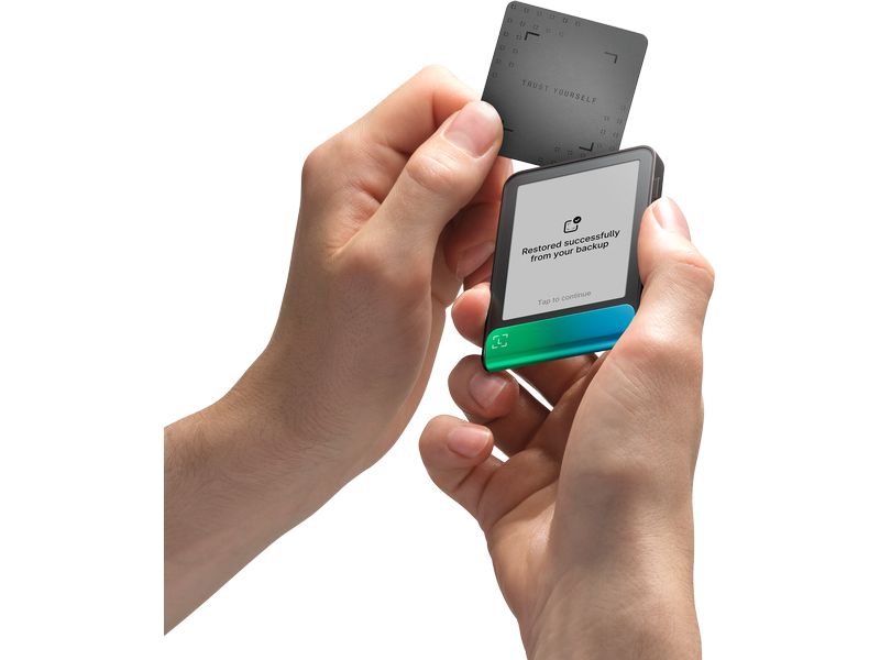 Ledger Flex Oxidate Green Hardware-Wallet für Schutz digitaler Vermögenswerte inkl. Recovery Key