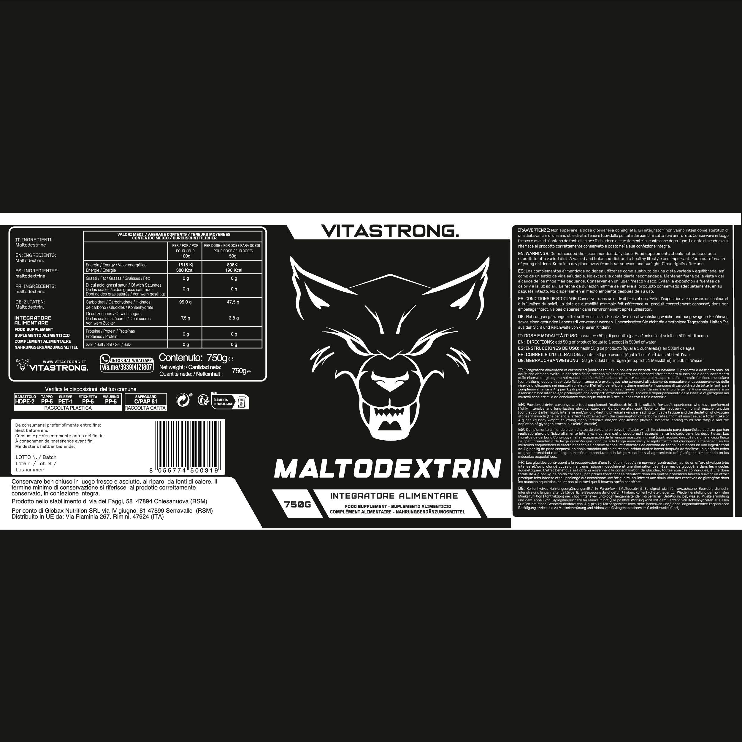 Vitastrong Maltodextrin