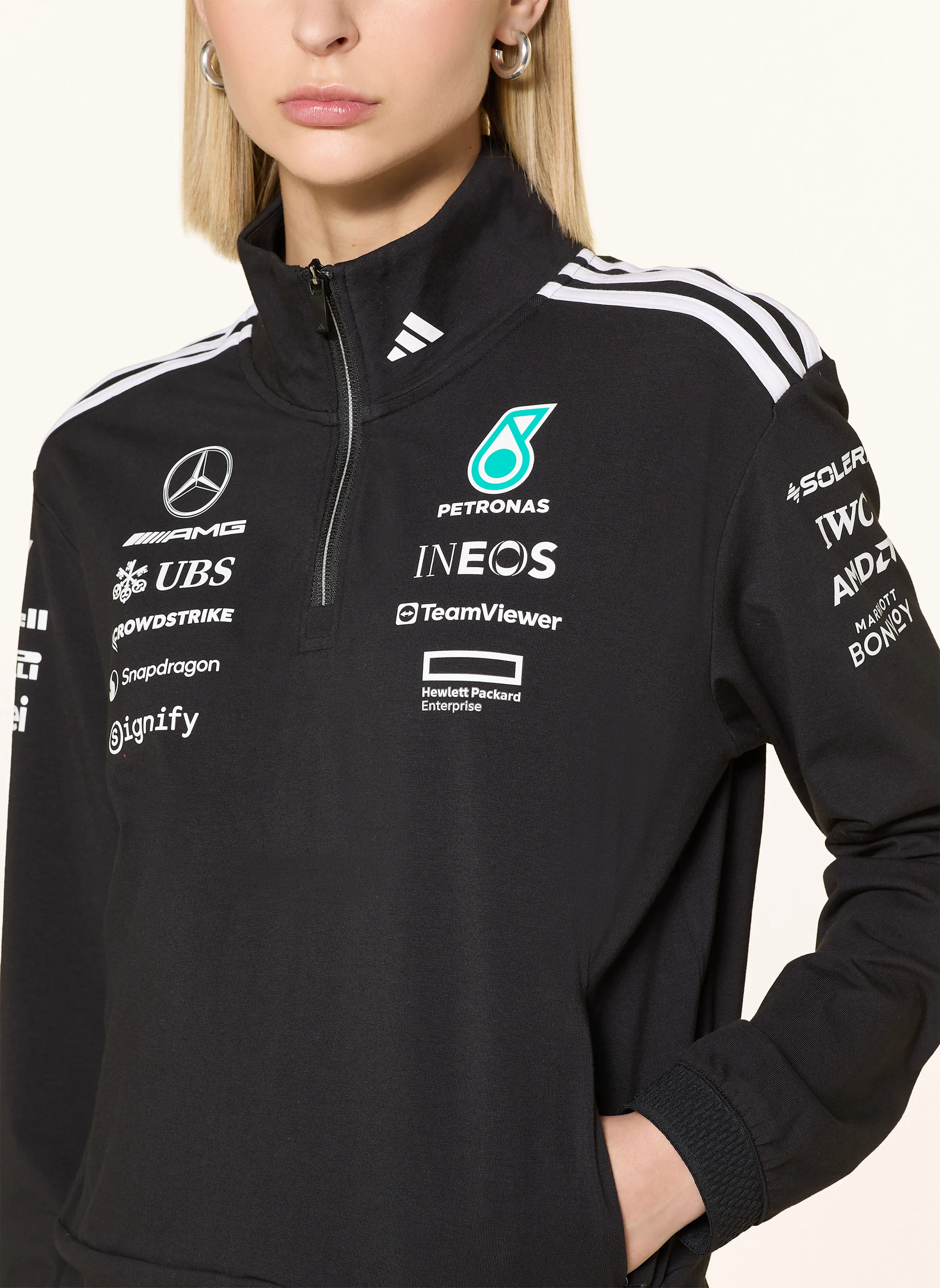 adidas Sweat-Troyer MERCEDES - AMG PETRONAS FORMULA ONE TEAM
