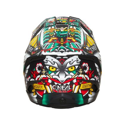 Casque cross O'Neal 3SRS - INKED - ENFANT - Multicolore
