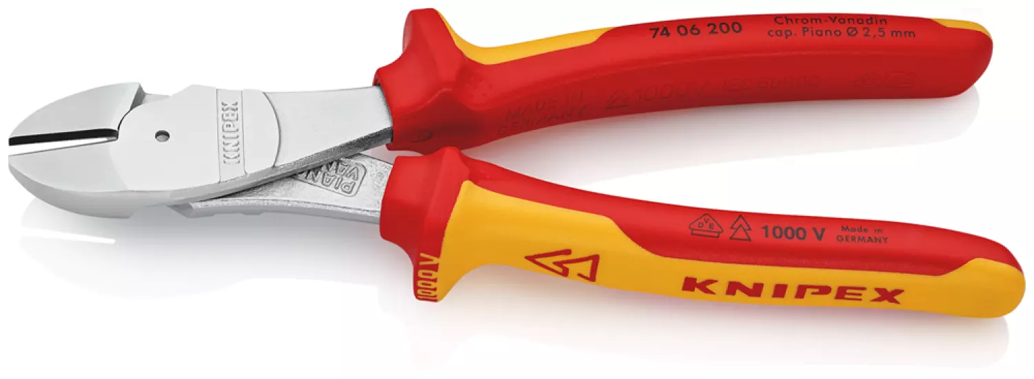 Knipex 7406200 Kracht Zijsnijtang - 200mm