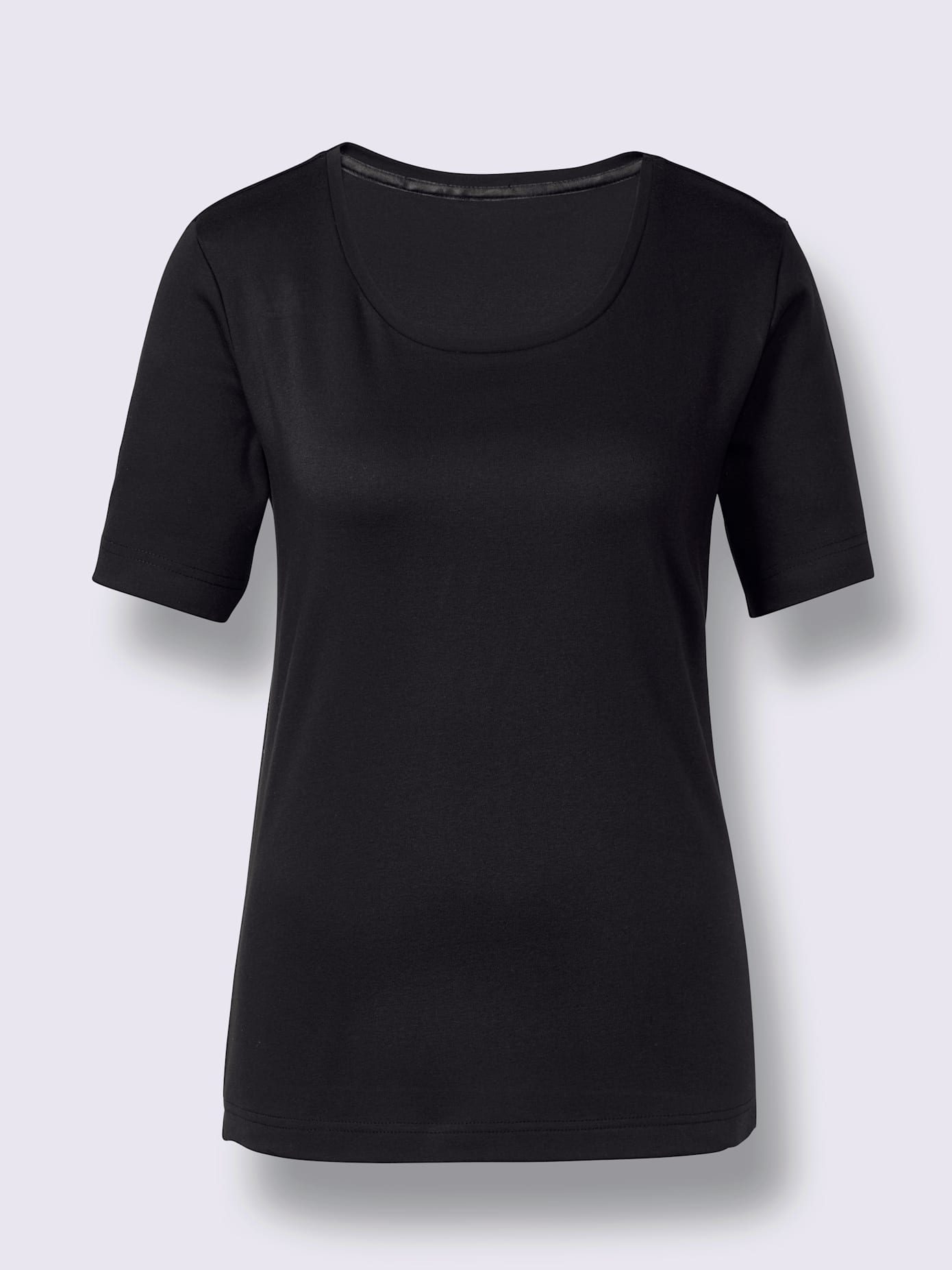 T-shirt coton brillance