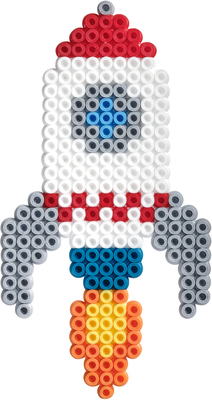 Hama Gaveeske Verdensrommet Perlesett 2500 Stk