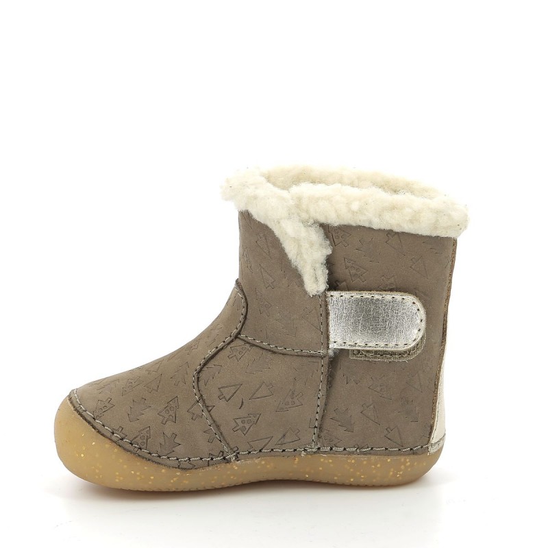 Kickers Kickers So Windy Fourrées Taupe