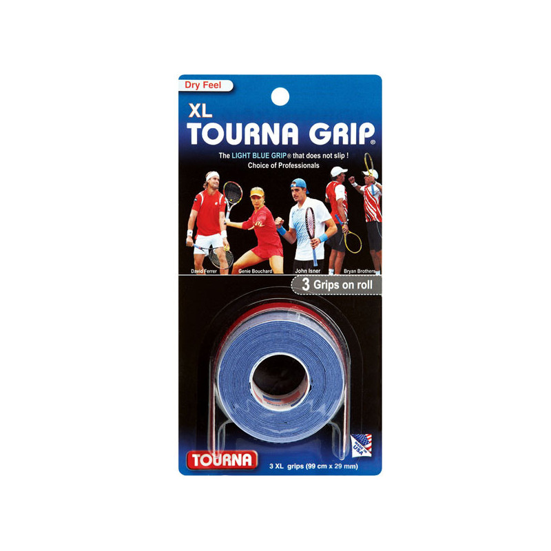 Tourna Grips XL x3 (bleu)