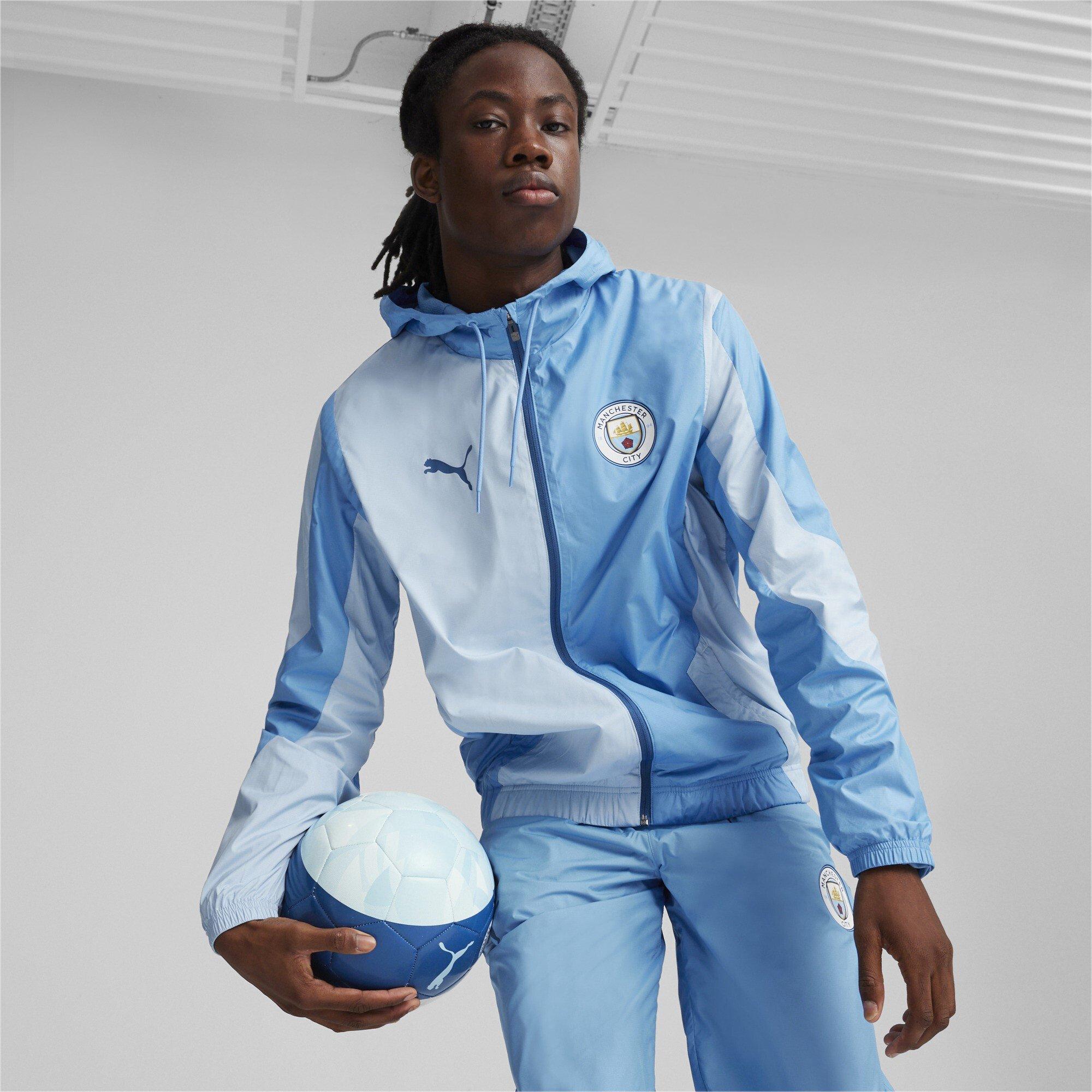 Puma Manchester City Pre Match Woven Jacket Adults