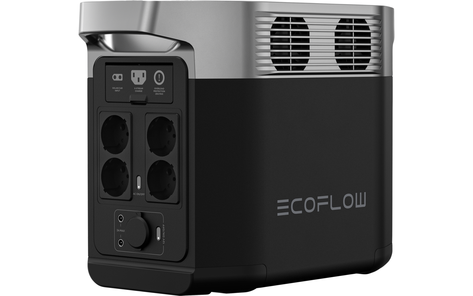 EcoFlow Delta 2 Tragbare Powerstation 1 kWh 1.800 W