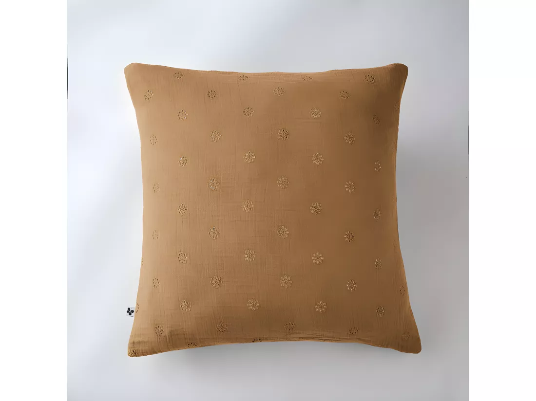 Taie d'oreiller Brodée Déco