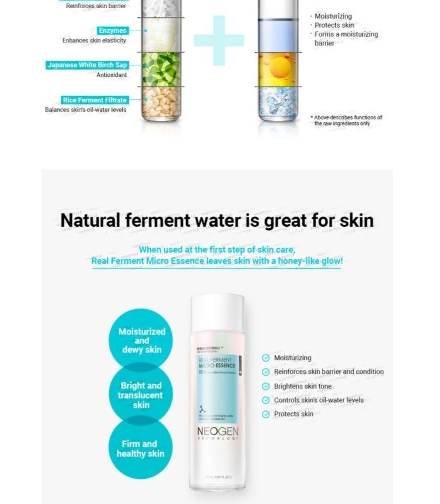 NEOGEN - Dermalogy Real Ferment Micro Essence Mini